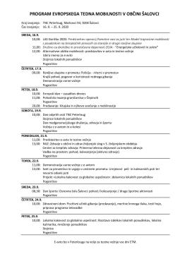 Evropski teden mobilnosti 2020 1